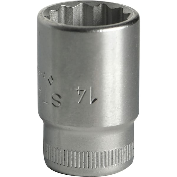 Stahlwille Tools 10 mm (3/8") Socket Size 14 mm L.30 mm, 2010014 02010014 - main